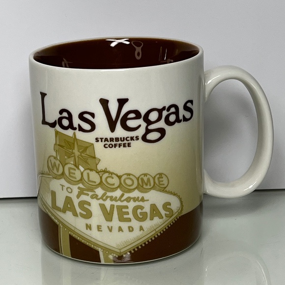 Starbucks Las Vegas Mug Global Icon City Series 2011 Coffee Mug 16oz EUC - Picture 11 of 11